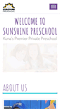 Mobile Screenshot of mysunshinepreschool.com